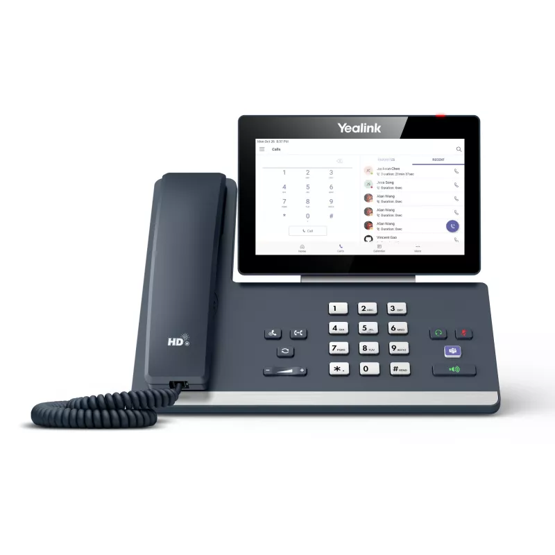 Yealink MP58 Microsoft Teams Edition, IP-telefoon, grijs, bedrade hoorn, bureau, Android, Microsoft Teams