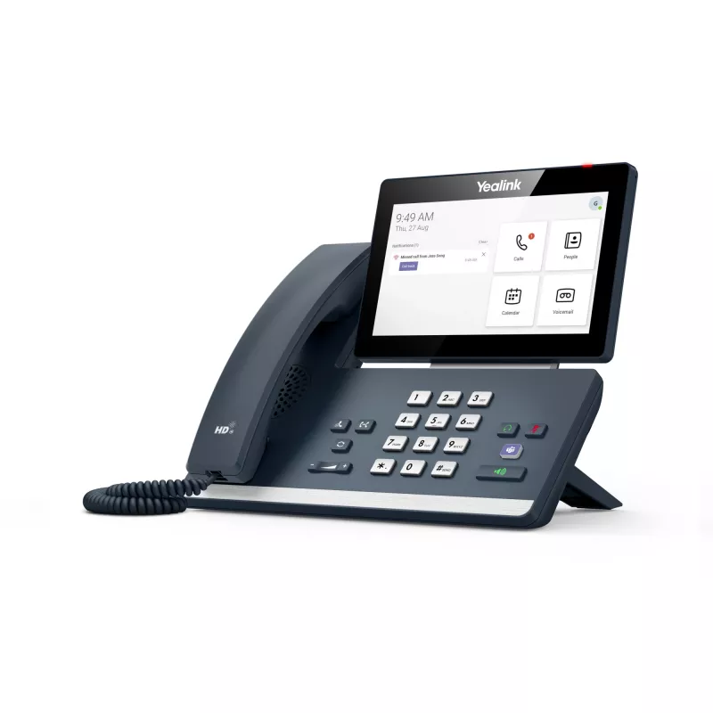 Yealink MP58 Microsoft Teams Edition, IP-telefoon, grijs, bedrade hoorn, bureau, Android, Microsoft Teams