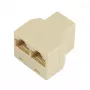 Microconnect MPK302 netwerksplitter beige