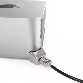 Compulocks Mac Studio Ledge Lock Adapter Keyed kabelslot zilver