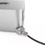Compulocks Mac Studio Ledge Lock Adapter Keyed kabelslot zilver
