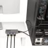 StarTech.com 3-poorts MST-hub - DisplayPort naar 3x HDMI, triple 4K 60Hz monitoren, DP 1.4 multi-monitor videoadapter, 30cm geïntegreerde kabel, USB-gevoed, alleen Windows