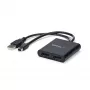 StarTech.com 2-poorts multi-monitor adapter - Mini DisplayPort naar 2x DisplayPort MST-hub - dual 4K 30Hz - videosplitter voor uitgebreide bureaubladmodus alleen op Windows-pc's - mDP 1.2 naar 2x DP