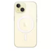 Beschermhoes voor iPhone 15 van Apple, MagSafe, transparant, PC, voor 6,1 inch