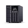 Noodstroomvoeding CYBERPOWER OLS1000EA, online dubbelconversie, 1 kVA/900 W, 3× IEC C13-uitgangen, zuivere sinus, LCD, tower