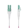 StarTech.com 5m LC-naar-LC (UPC) OM4 multimode glasvezelkabel, Erika Violet, 50/125µm, 40G/100G, LOMMF/VCSEL, uniboot glasvezel-patchkabel, OFNR-riser-classificatie