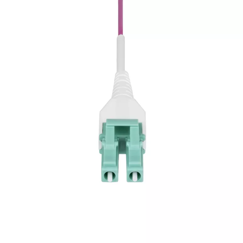 StarTech.com 5m LC-naar-LC (UPC) OM4 multimode glasvezelkabel, Erika Violet, 50/125µm, 40G/100G, LOMMF/VCSEL, uniboot glasvezel-patchkabel, OFNR-riser-classificatie