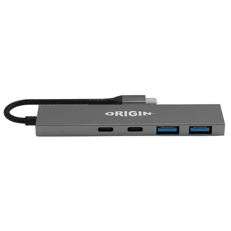Origin Storage dockingstation - 2x USB 3.2-aansluitingen & 2x USB-C-aansluitingen