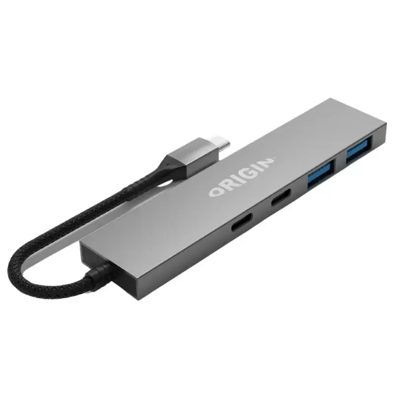 Origin Storage dockingstation - 2x USB 3.2-aansluitingen & 2x USB-C-aansluitingen