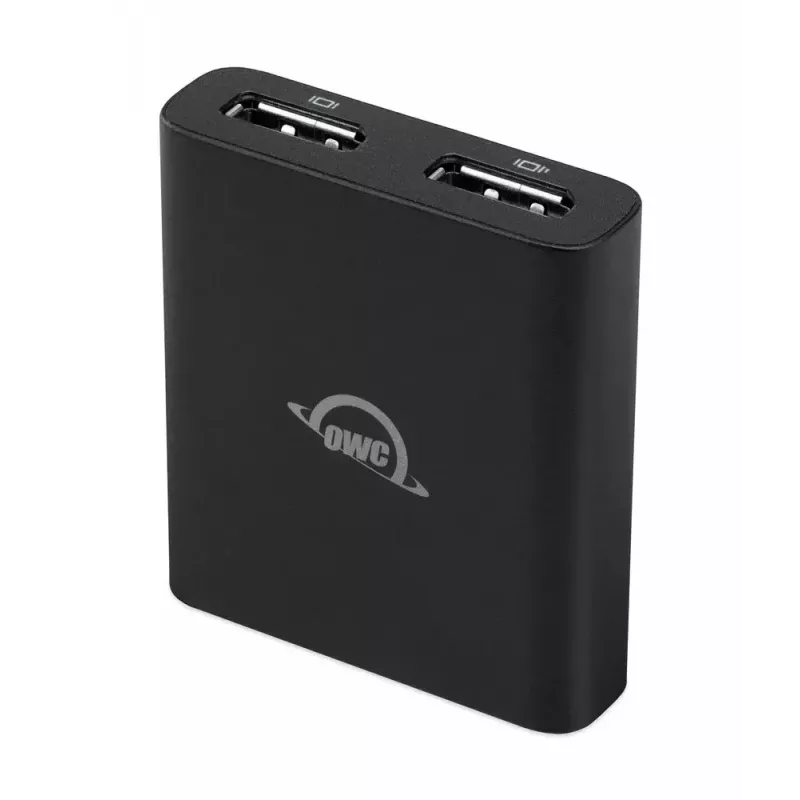 OWC Thunderbolt Dual DisplayPort-adapter USB-grafische adapter 7680 x 4320 pixels zwart
