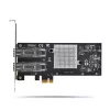 StarTech.com 2-poorts GbE SFP-netwerkkaart, PCIe 2.0 x1, Intel I350-AM2 2x 1GbE-controller, 1000BASE koper/glasvezel, dual-port Gigabit Ethernet NIC, desktop/server backplanes - Windows en Linux compatibel