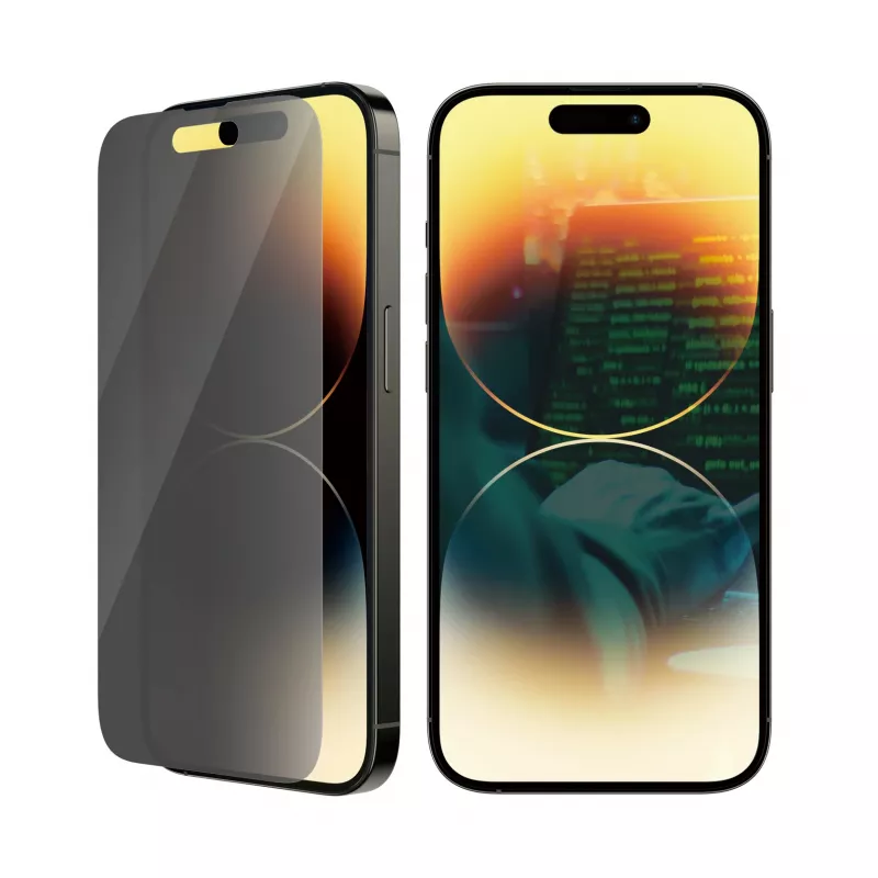 Privacy-displayscherm PanzerGlass Apple iPhone 14 Pro kras- en stootvast