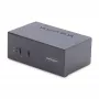 StarTech.com 2-poorts dual-monitor DisplayPort KVM-switch, 4K 60Hz, 2x USB 5Gbps hub-poorten, 2x USB 2.0 HID-poorten, hotkey en knop omschakelen, TAA-conform – ESD-beschermingsniveau 3