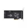 StarTech.com 4-poorts USB PCIe-kaart, USB 3.2 5 Gbit/s, PCI Express-uitbreidingskaart met 4 onafhankelijke USB-controllers, 4 USB-A-poorten, Windows/macOS/Linux