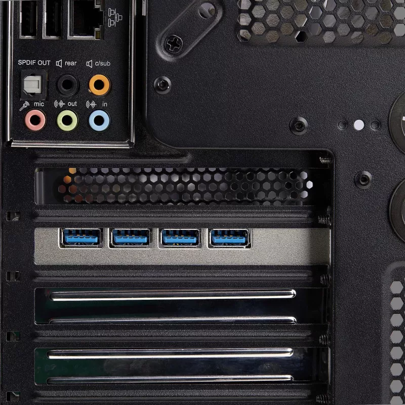 StarTech.com 4-poorts USB PCIe-kaart, USB 3.2 5 Gbit/s, PCI Express-uitbreidingskaart met 4 onafhankelijke USB-controllers, 4 USB-A-poorten, Windows/macOS/Linux