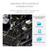 StarTech.com 4-poorts USB PCIe-kaart, USB 3.2 5 Gbit/s, PCI Express-uitbreidingskaart met 4 onafhankelijke USB-controllers, 4 USB-A-poorten, Windows/macOS/Linux