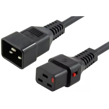 Microconnect PC1285 stroomkabel zwart 2 m C20-koppeling C19-koppeling