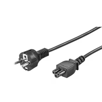 Microconnect PE010810S stroomkabel zwart 1 m CEE7/7 C5-koppeling