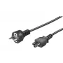 Microconnect PE010810S stroomkabel zwart 1 m CEE7/7 C5-koppeling