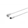 Microconnect PE010818W stroomkabel wit 1,8 m netstekker type F C5-koppeling