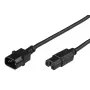 Microconnect PE011405 stroomkabel zwart 0,5 m C14-koppeling C15-koppeling