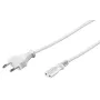 Microconnect PE030705W stroomkabel wit 0,5 m netstekker type C C7-koppeling