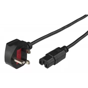 Microconnect PE090420C15 stroomkabel zwart 2 m BS 1363 C15-koppeling