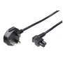 Microconnect PE090818A stroomkabel zwart 1,8 m stekker type G C5-koppeling