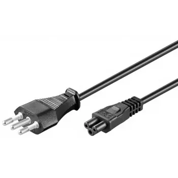 Microconnect PE100830 stroomkabel zwart 3 m C5-koppeling