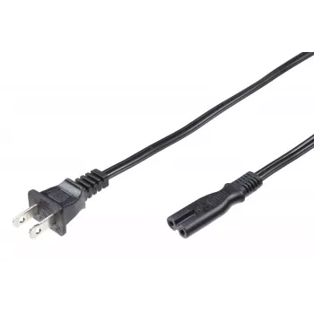 Microconnect PE110718 stroomkabel zwart 1,8 m stekker Type A C7-koppeling