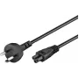 Microconnect PE120830 stroomkabel zwart 3 m stekker type K C5-koppeling