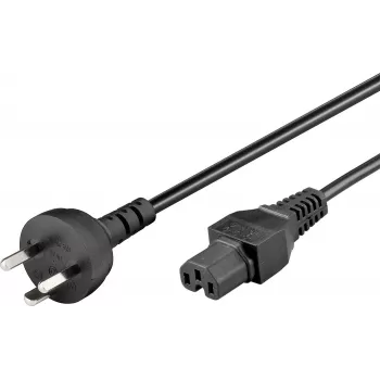 Microconnect PE130418 stroomkabel zwart 1,8 m C15-koppeling