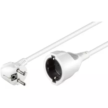 Verlengsnoer Microconnect PE141000W 10m 1A-stopcontact wit