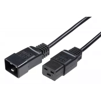 Microconnect PE141520 stroomkabel zwart 2 m C20 female connector C19 female connector