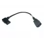 Microconnect PEA1416 stroomkabel zwart 0,3 m C13 female connector C14 female connector