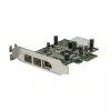 StarTech.com 3 poorts 2b 1a low profile 1394 PCI Express FireWire-kaartadapter