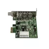 StarTech.com 3 poorts 2b 1a low profile 1394 PCI Express FireWire-kaartadapter