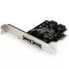 StarTech.com 2-poorts PCI Express SATA 6 Gbit/s eSATA-controllerkaart – dual-port PCIe SATA III-kaart – 2 int/2 ext