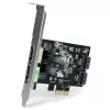 StarTech.com 2-poorts PCI Express SATA 6 Gbit/s eSATA-controllerkaart – dual-port PCIe SATA III-kaart – 2 int/2 ext