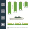 StarTech.com 3-poorts M.2 SSD (NGFF) adapterkaart – 1 x PCIe (NVMe) M.2, 2 x SATA III M.2 – PCIe 3.0