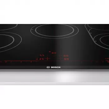 Bosch Serie 8 PKM875DP1D kookplaat zwart, roestvrij staal inbouw keramische kookplaat 5 zones