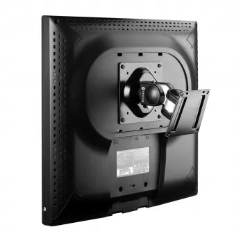 Monitor-wand-/tafelhouder AG Neovo PMK-01 voor 15-inch–32-inch-schermen, VESA 75x75–100x100, max. belasting 14 kg, kanteling ±90°, zwenkbaar 180° (zwart)