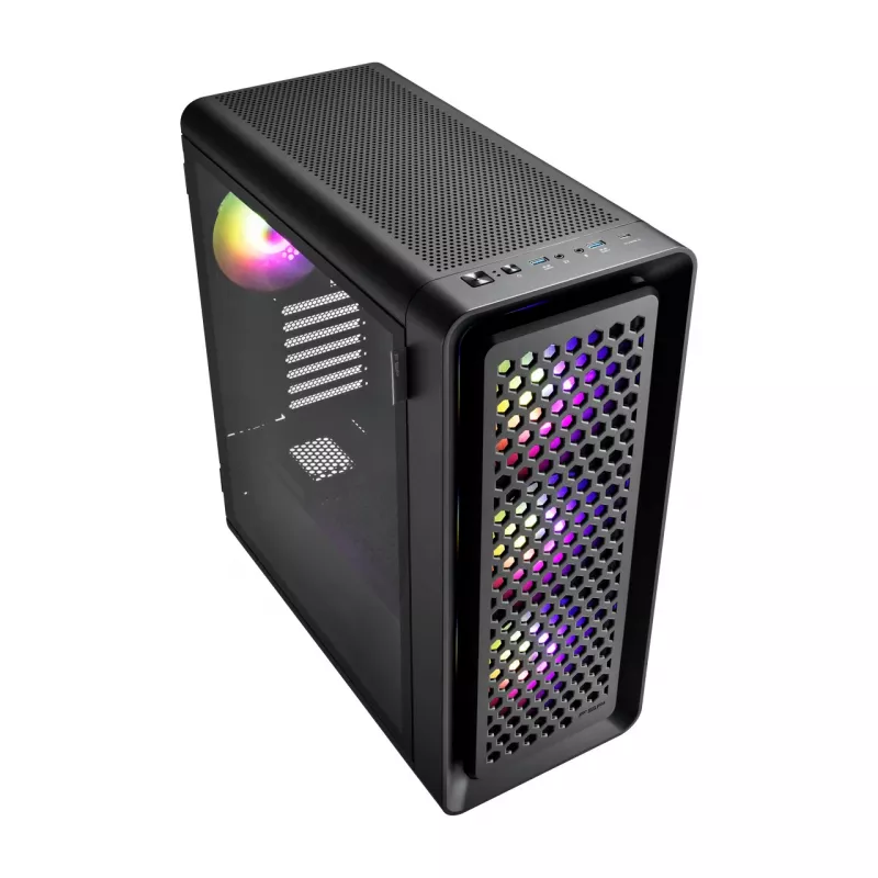 FSP CUT593P behuizing Full Tower mITX, mATX, ATX zwart ARGB