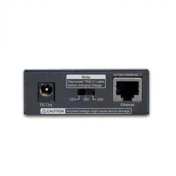 Netwerksplitter PLANET POE-172S zwart