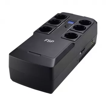 FSP NanoFit 600 noodstroomvoorziening (UPS) standby (offline) 0,6 kVA 360 W 6 AC-uitgangen