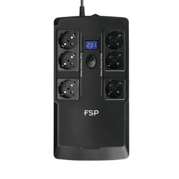 FSP NanoFit 800 noodstroomvoorziening (UPS) standby (offline) 0,8 kVA 480 W 6 AC-uitgangen