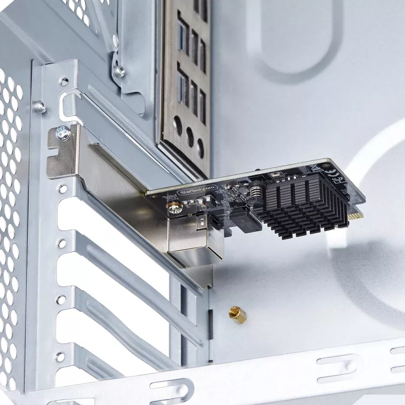 StarTech.com 1-poorts 5G Gigabit PCIe netwerkadapterkaart, 5G/2,5G/1G/100M/10M PCI Express LAN-kaart, Realtek RTL8126, Windows en Linux, TAA-conform