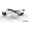 Vivolink PROADRING7S videokabeladapter DisplayPort + Mini DisplayPort + USB Type-C 3 x HDMI