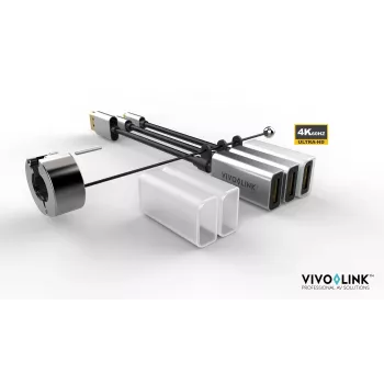 Vivolink PROADRING7S videokabeladapter DisplayPort + Mini DisplayPort + USB Type-C 3 x HDMI