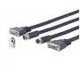 Vivolink PRODVICW15 DVI-kabel 15 m DVI-D zwart